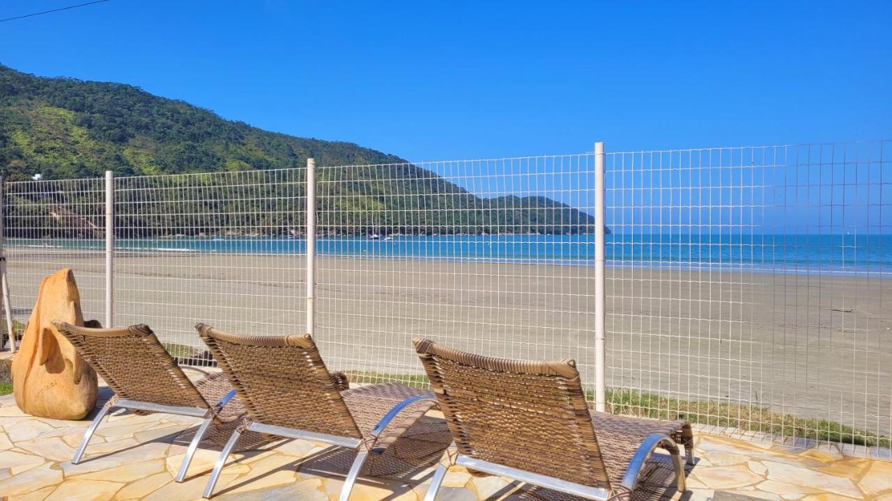 Pousada Areia E Mar Убатуба Екстериор снимка
